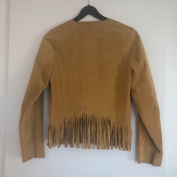 Leather jacket Sandro size 1=S - Picture 2 of 8